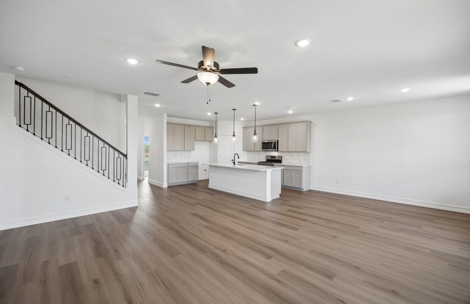 Spacious, unfurnished interior of a new home in Anna Town Square, Anna (Image 17). Spacious, unfurnished interior of a new home in Anna Town Square, Anna (Image 17).