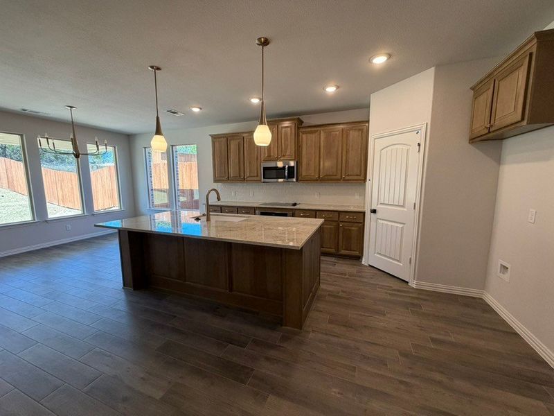 Furnished interior view inside a new home in Waterford Park, Weatherford (Image 6). Furnished interior view inside a new home in Waterford Park, Weatherford (Image 6).