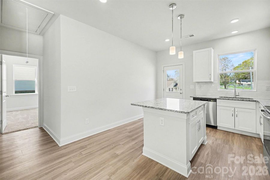 Furnished interior view inside a new home in , Gastonia (Image 8).