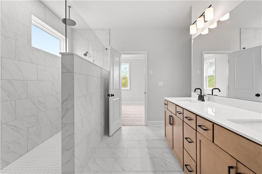 Furnished interior view inside a new home in Acacia, Cumming (Image 9).