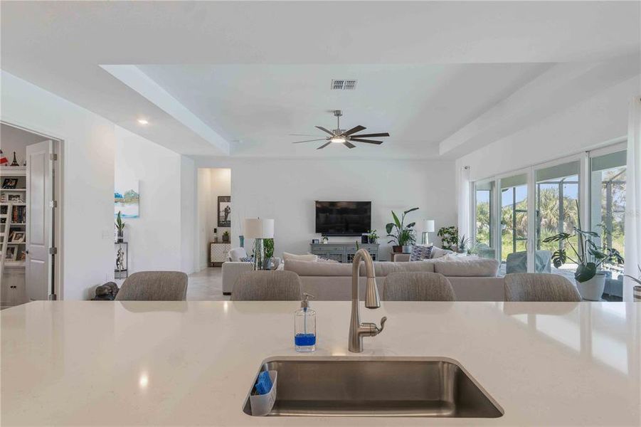 Furnished interior view inside a new home in , Port Charlotte (Image 38). Furnished interior view inside a new home in , Port Charlotte (Image 38).
