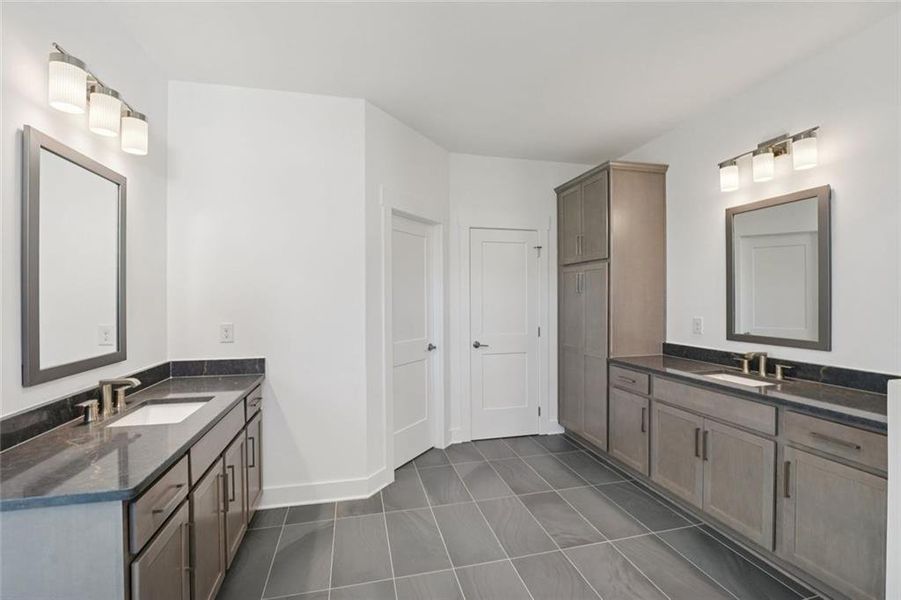 Furnished interior view inside a new home in Sterling Pointe, Cumming (Image 6).