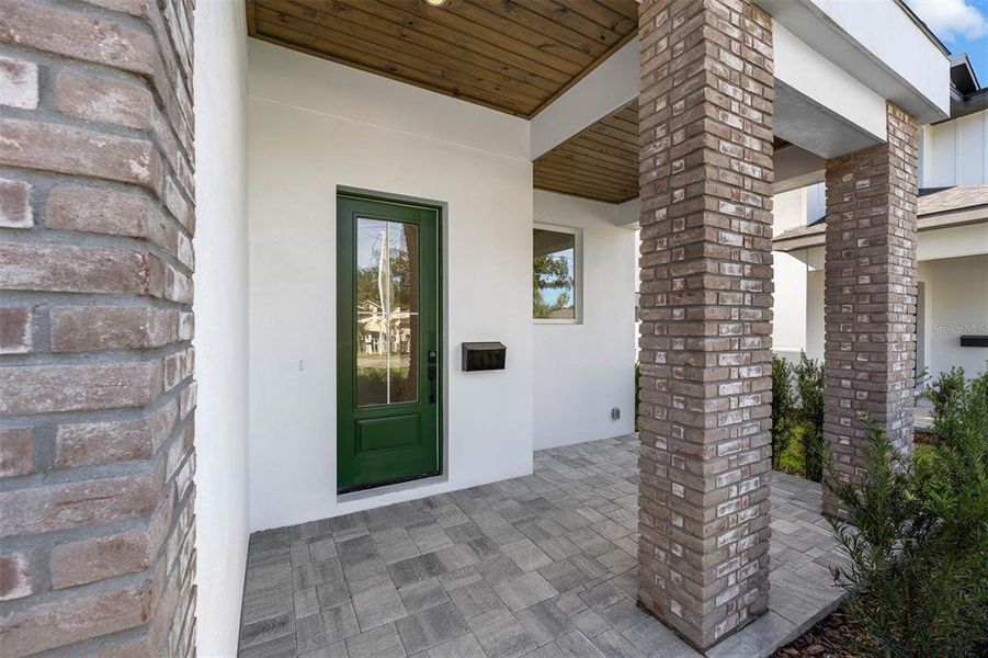 Exterior details and patio area of a home in , Winter Park (Image 32).