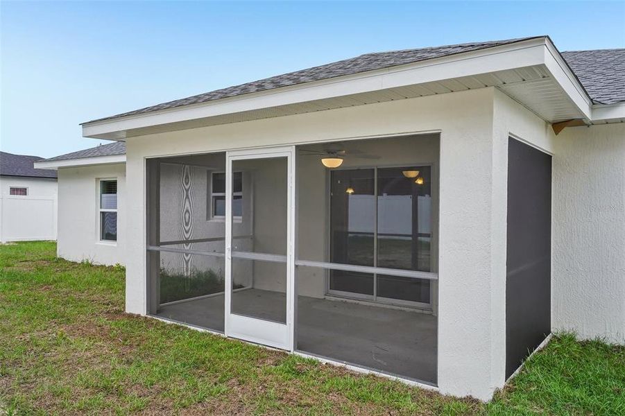 Exterior details and patio area of a home in , Ocala (Image 24).