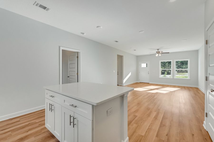 Spacious, unfurnished interior of a new home in Live Oak Cottages, Freeport (Image 30).