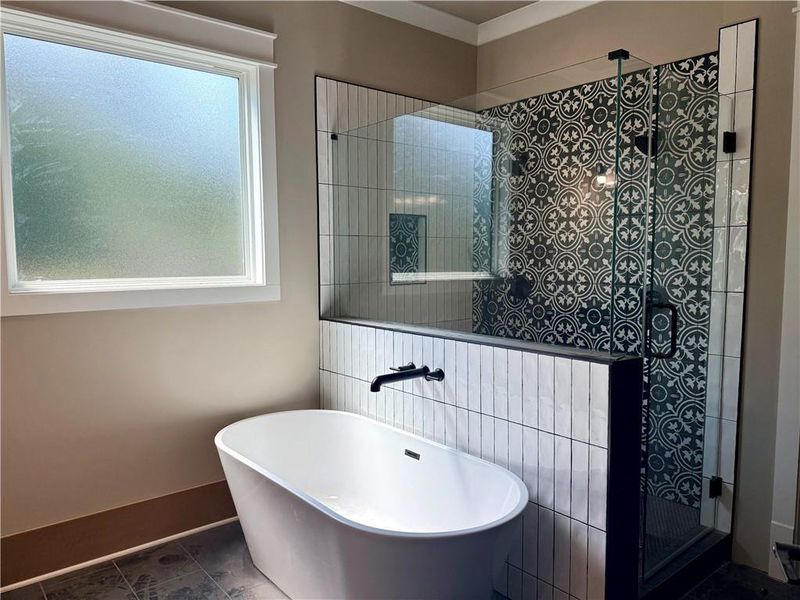 Furnished interior view inside a new home in , Flowery Branch (Image 8).