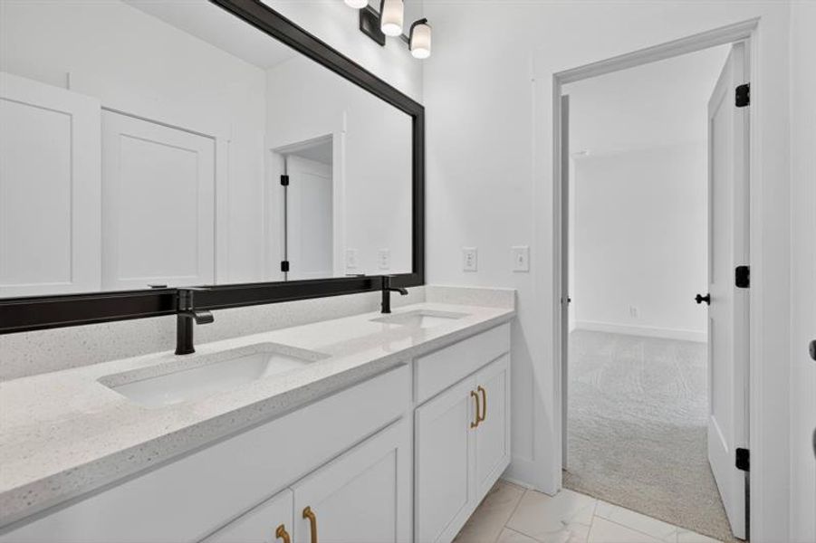 Furnished interior view inside a new home in Livingstone Park, Kennesaw (Image 12).