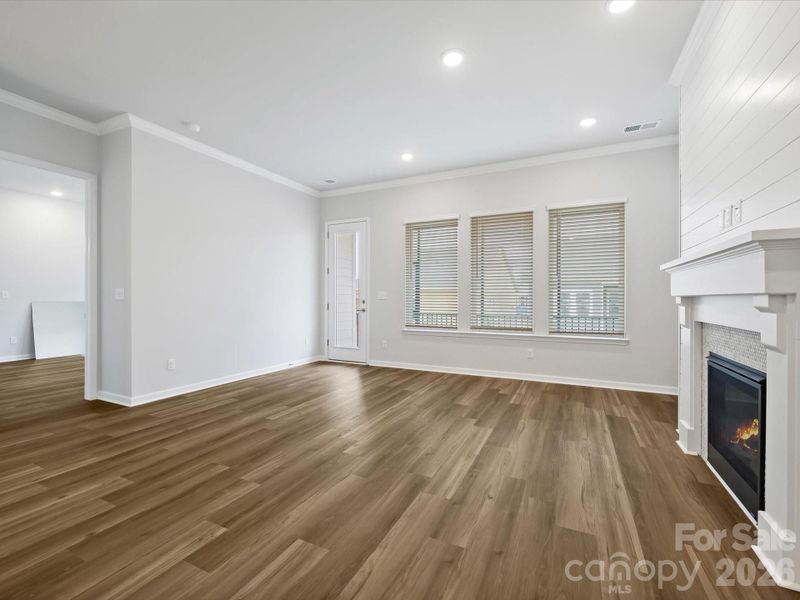 Spacious, unfurnished interior of a new home in Encore at Streamside - Classic Series, Waxhaw (Image 32).