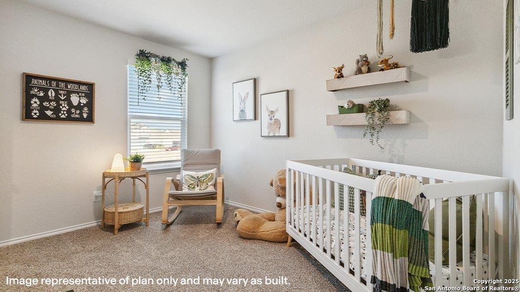 Furnished interior view inside a new home in Redbird Ranch, San Antonio (Image 15).