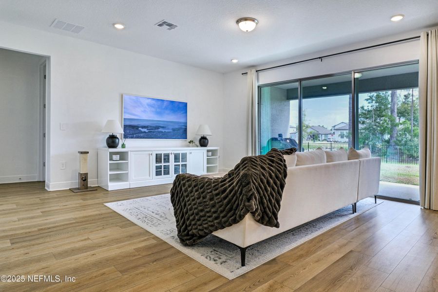 Furnished interior view inside a new home in Legends Preserve - Reserve Series, Daytona Beach (Image 13).