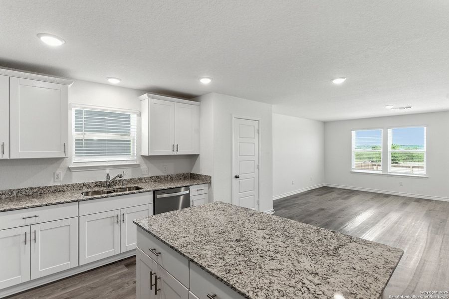 Furnished interior view inside a new home in Vista Real, Converse (Image 5).