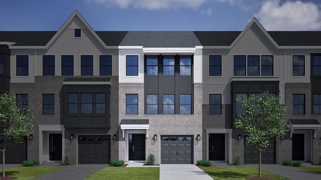 Representative exterior photo of a completed home built from the Sunflower - Genesis Value Collection by Mungo Homes in Edwards Station, Taylors, SC (Image 19).