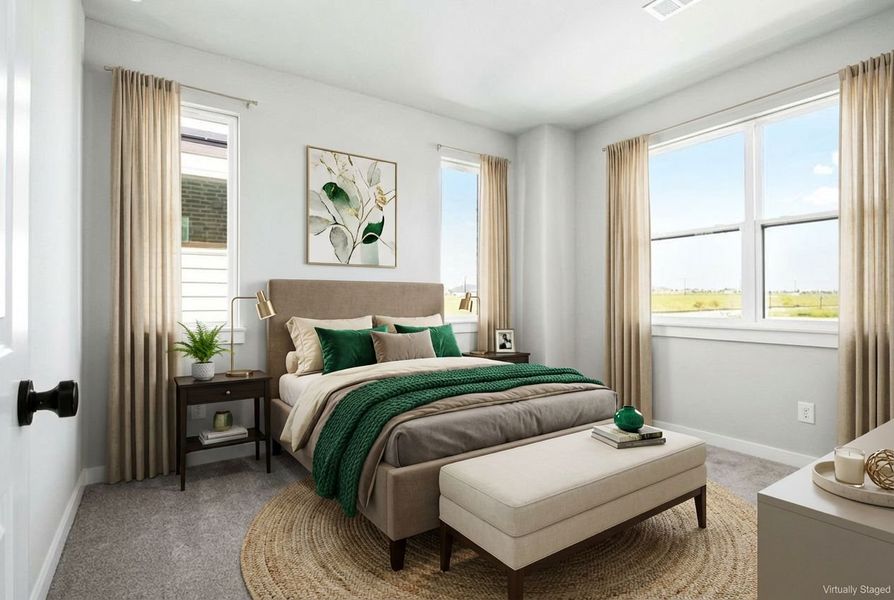 Furnished interior view inside a new home in Ten Mile Creek, Celina (Image 31).