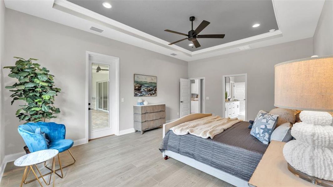 Furnished interior view inside a new home in , Lakeland (Image 12).