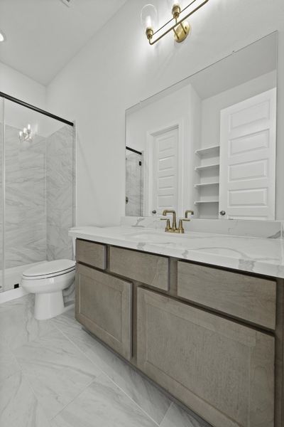 Representative furnished interior of a home built from the The Leona by Westin Homes in ARTAVIA® - 65' Art Collection, Conroe (Image 9).