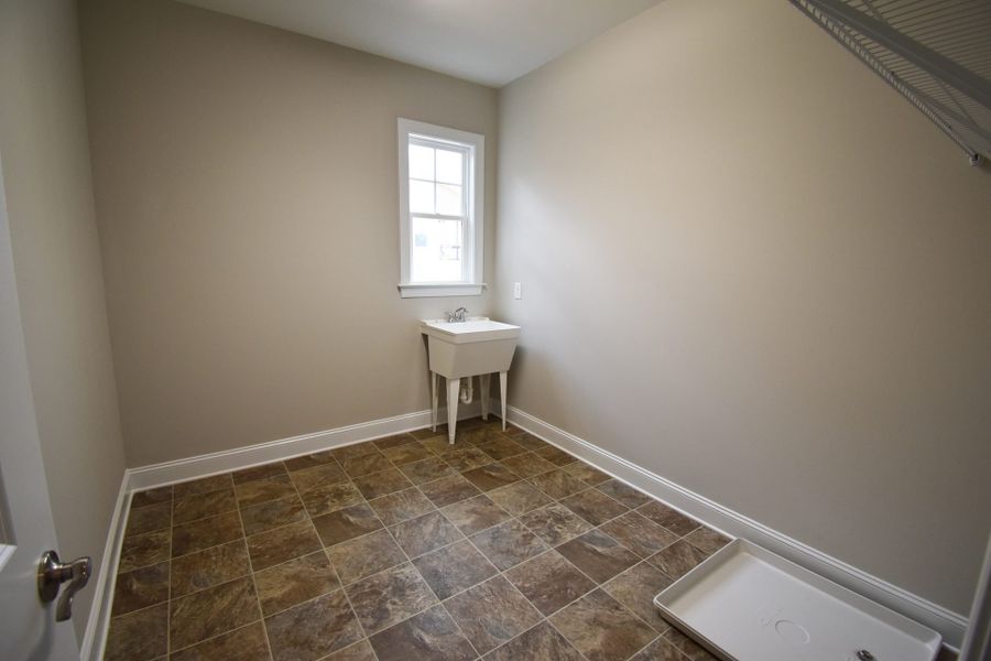 Representative unfurnished interior of a home built from the Lancaster by Keystone Homes NC in Preserve at Carriage Cove, Oak Ridge (Image 24).