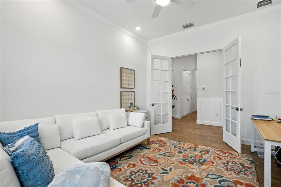 Furnished interior view inside a new home in , North Fort Myers (Image 24).