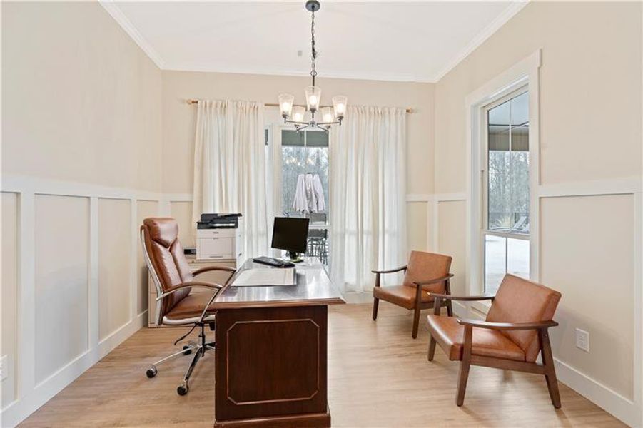 Furnished interior view inside a new home in , Temple (Image 14).