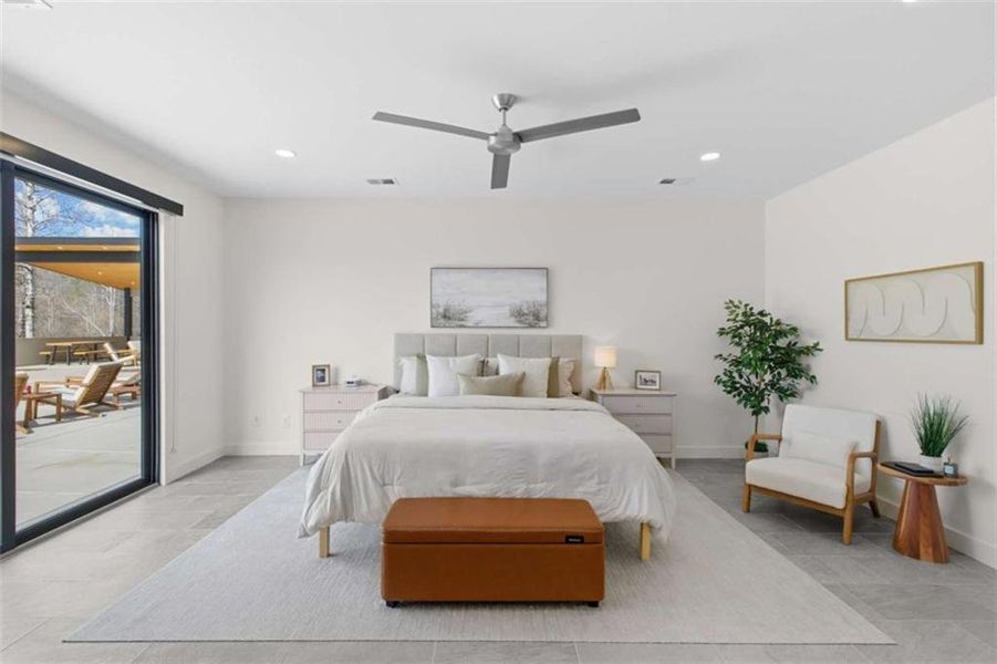 Furnished interior view inside a new home in , Talking Rock (Image 13).