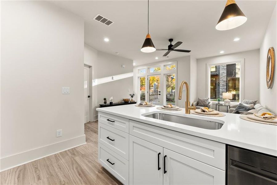 Furnished interior view inside a new home in Villa Nova, Gainesville (Image 9).