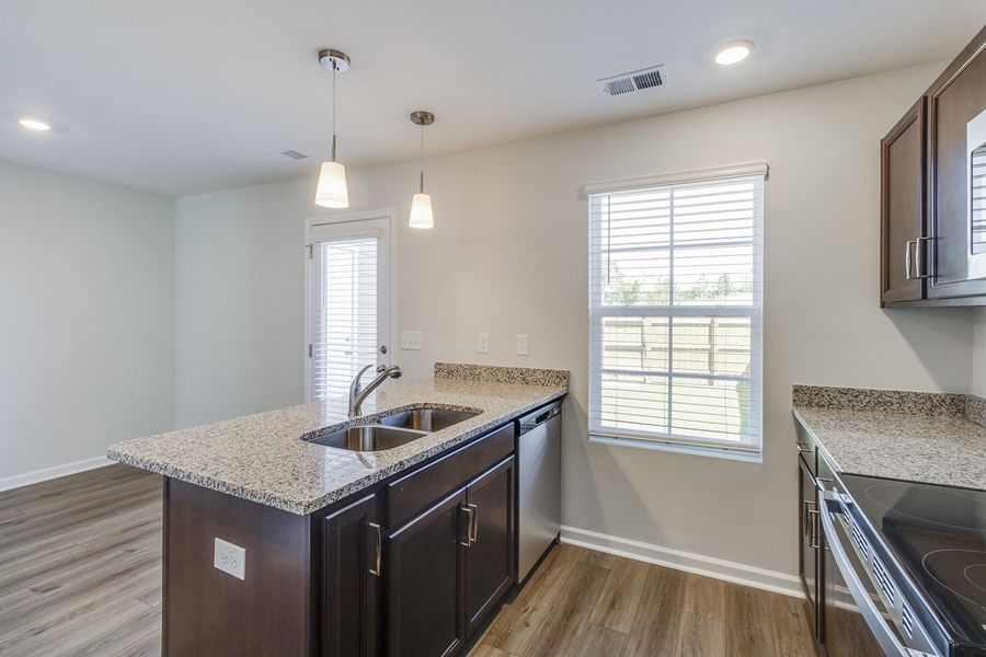 Furnished interior view inside a new home in Astoria, Columbia (Image 10).