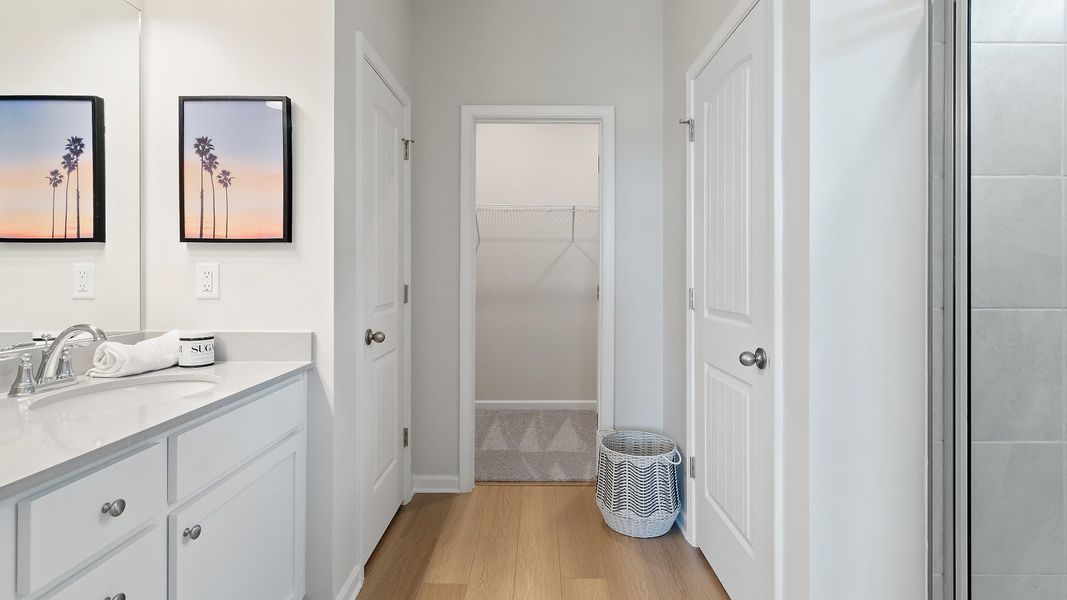 Furnished interior view inside a new home in Chapel Hill, Newnan (Image 17).