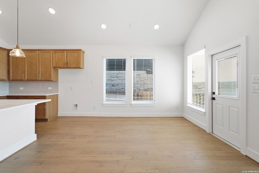 Spacious, unfurnished interior of a new home in The Woodlands at Medina Hills, Mico (Image 26). Spacious, unfurnished interior of a new home in The Woodlands at Medina Hills, Mico (Image 26).