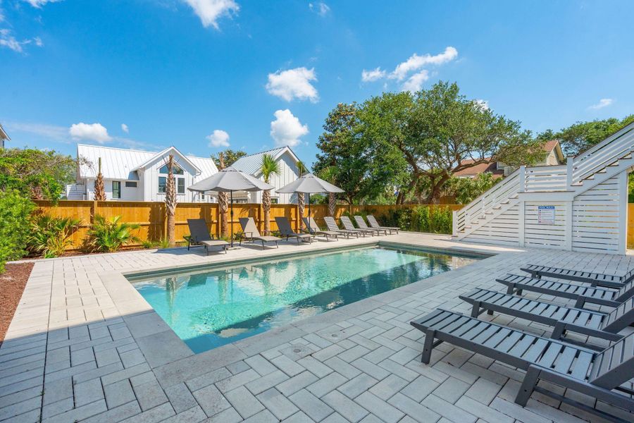 Exterior details and patio area of a home in , Isle Of Palms (Image 38).