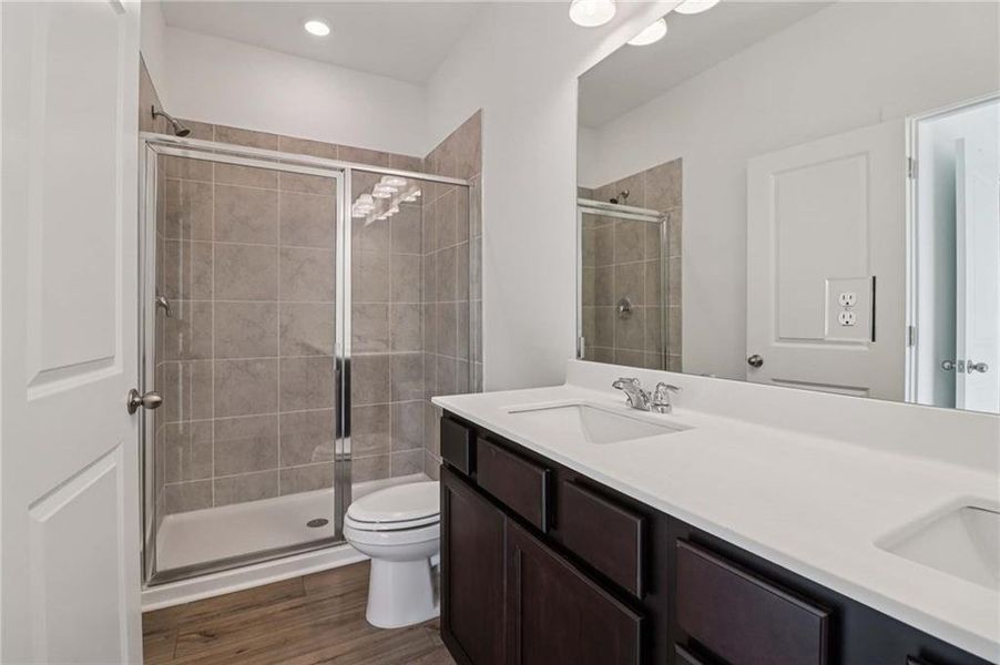 Furnished interior view inside a new home in Park Vue, Atlanta (Image 14). Furnished interior view inside a new home in Park Vue, Atlanta (Image 14).