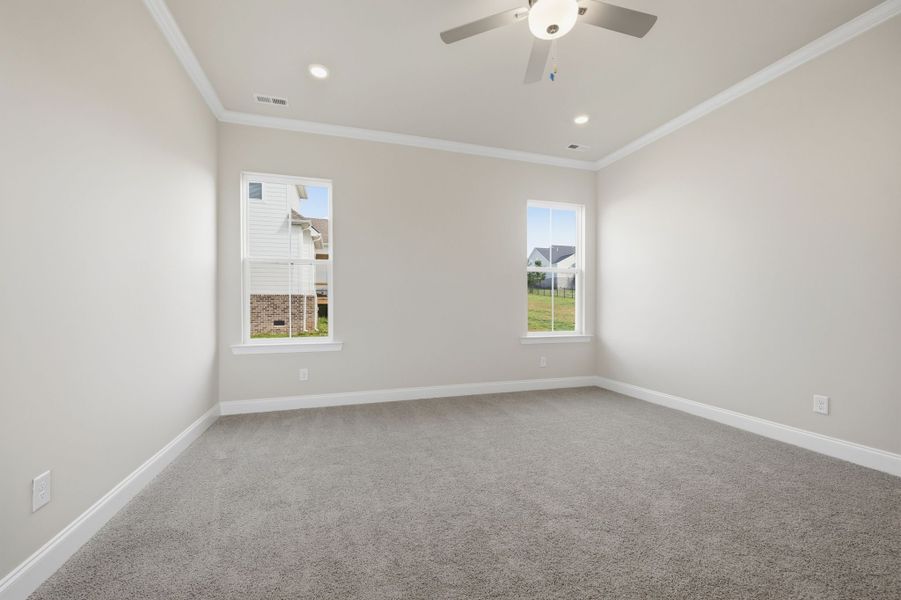 Spacious, unfurnished interior of a new home in Richvale Estates, Fairview (Image 32). Spacious, unfurnished interior of a new home in Richvale Estates, Fairview (Image 32).