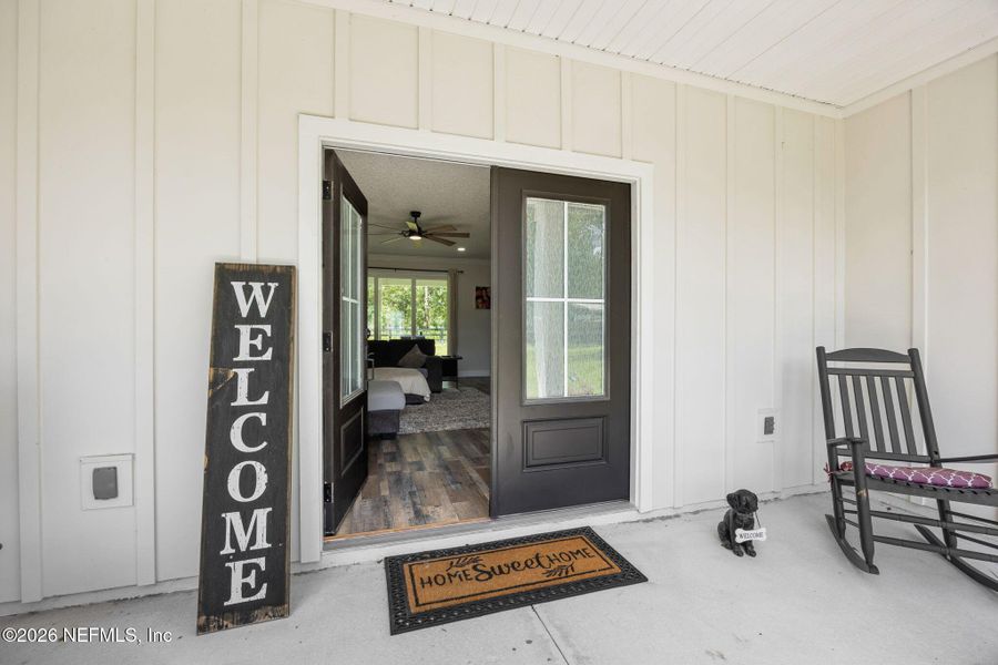 Exterior details and patio area of a home in , Macclenny (Image 25). Exterior details and patio area of a home in , Macclenny (Image 25).