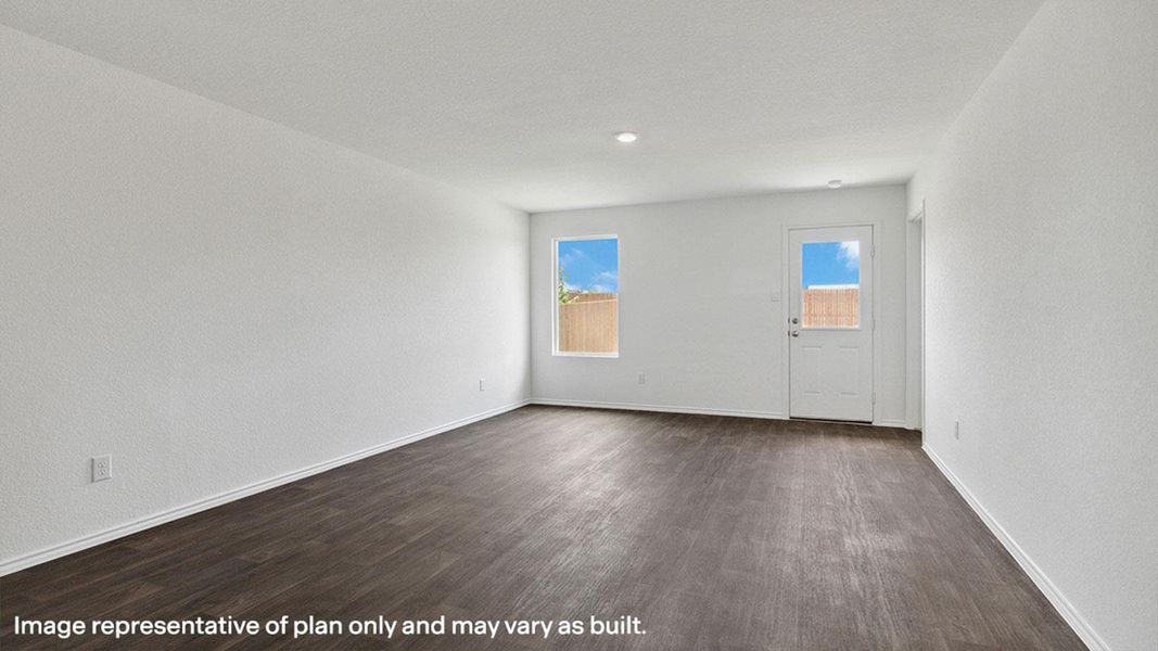 Spacious, unfurnished interior of a new home in Ladera, Luling (Image 7).