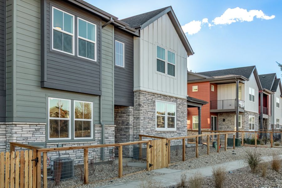 Exterior details and patio area of a home in Arras Park, Thornton (Image 26).