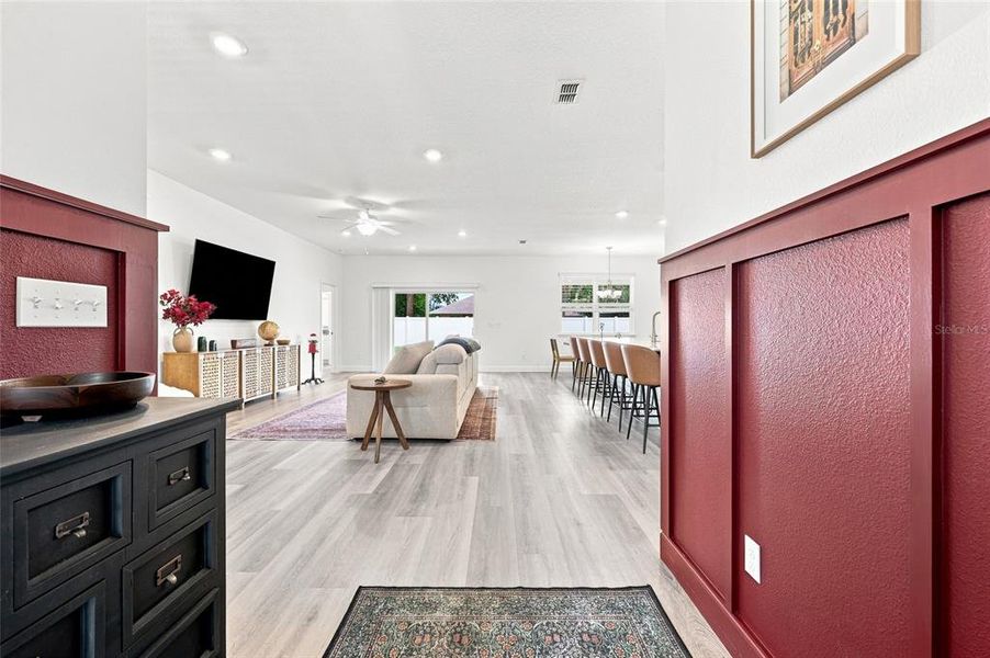 Furnished interior view inside a new home in , Palm Coast (Image 39).