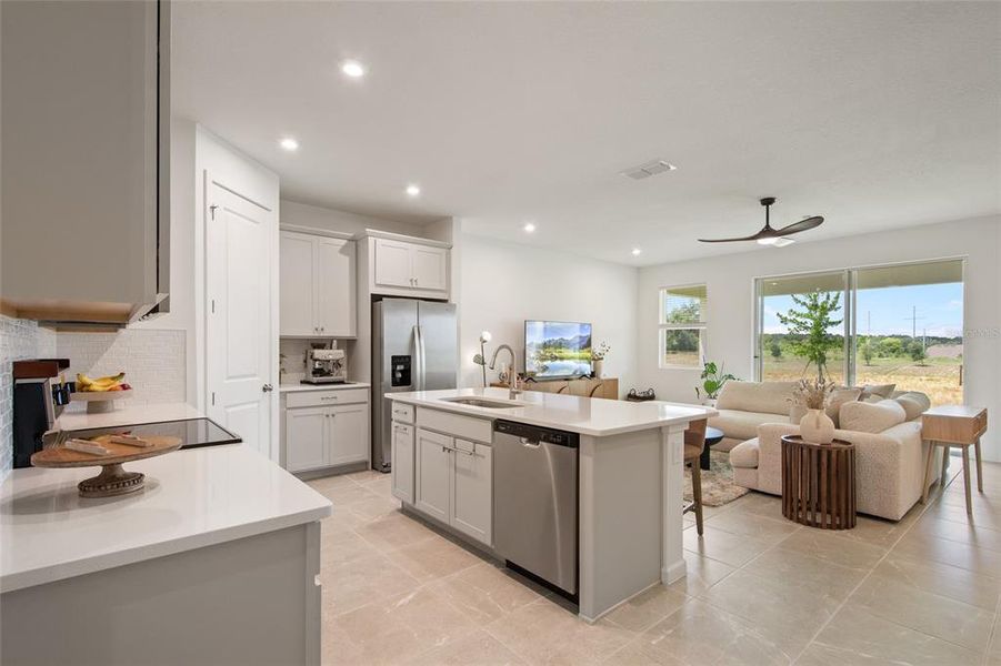 Furnished interior view inside a new home in Waterbrooke, Clermont (Image 6).