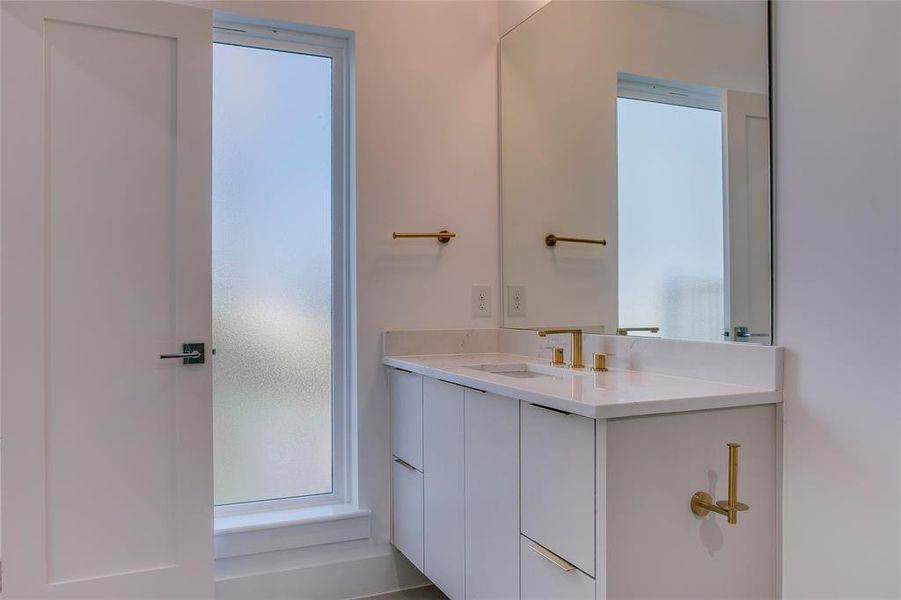Close-up of interior finishes inside a home in , Dallas (Image 21).