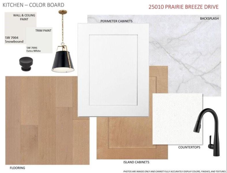 Sample of building materials used in homes in Elyson, Katy (Image 4).