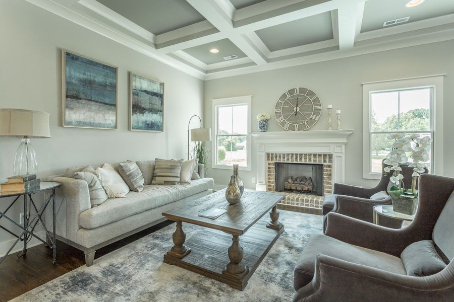 Representative furnished interior of a home built from the Candlebrook A by Riverstone Construction, LLC in Pine Ridge, Soddy-Daisy (Image 8).