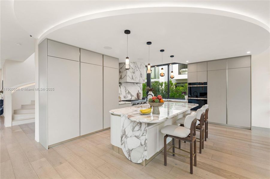 Furnished interior view inside a new home in , Miami Beach (Image 99).