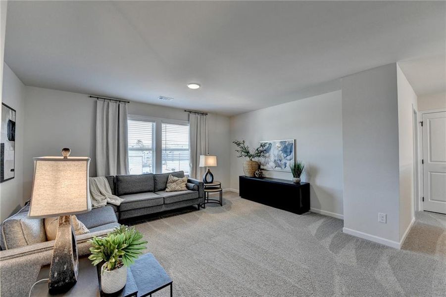 Furnished interior view inside a new home in , Auburn (Image 49).