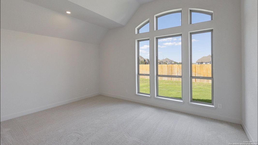 Spacious, unfurnished interior of a new home in Alsatian Oaks 60', Castroville (Image 18). Spacious, unfurnished interior of a new home in Alsatian Oaks 60', Castroville (Image 18).