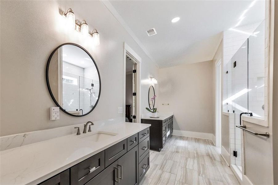 Furnished interior view inside a new home in , Woodstock (Image 19).