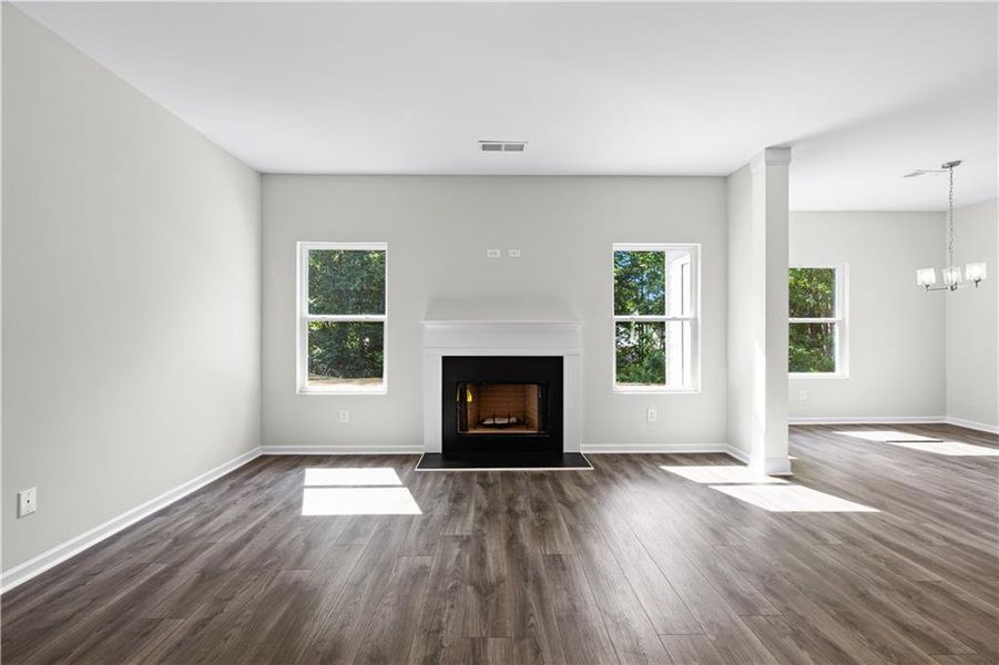 Spacious, unfurnished interior of a new home in , Villa Rica (Image 35).