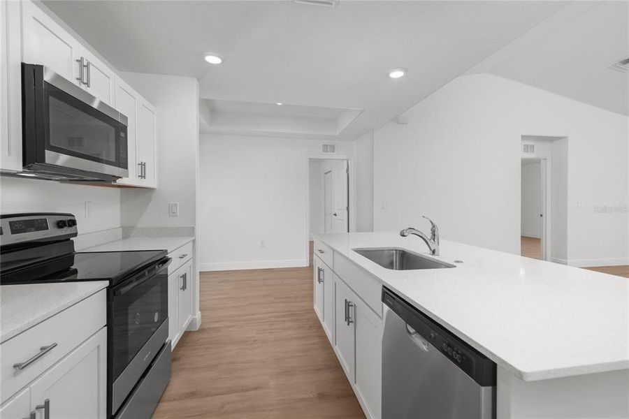 Furnished interior view inside a new home in , North Port (Image 3).