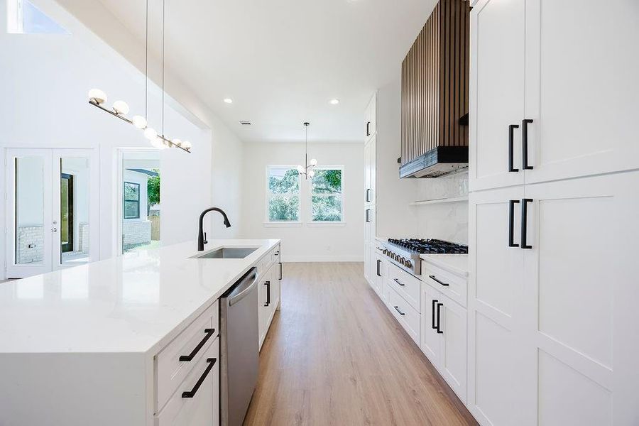 Furnished interior view inside a new home in , Arlington (Image 6). Furnished interior view inside a new home in , Arlington (Image 6).