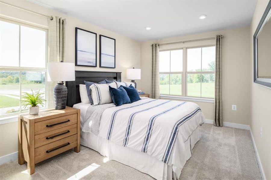 Furnished interior view inside a new home in Newberry 55+, McDonough (Image 17).