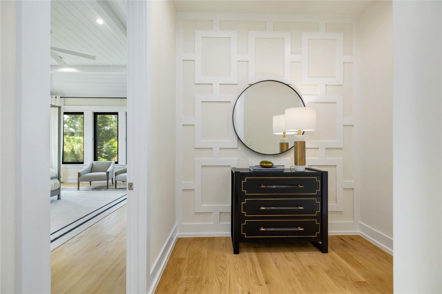 Furnished interior view inside a new home in , Houston (Image 19).