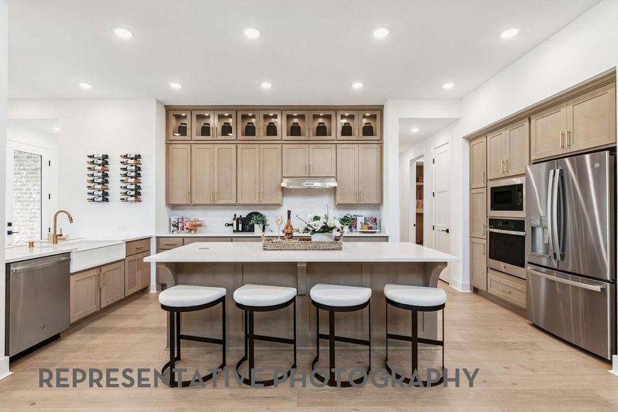 Furnished interior view inside a new home in The George, Richmond (Image 13).