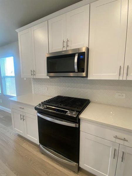 upgraded appliances