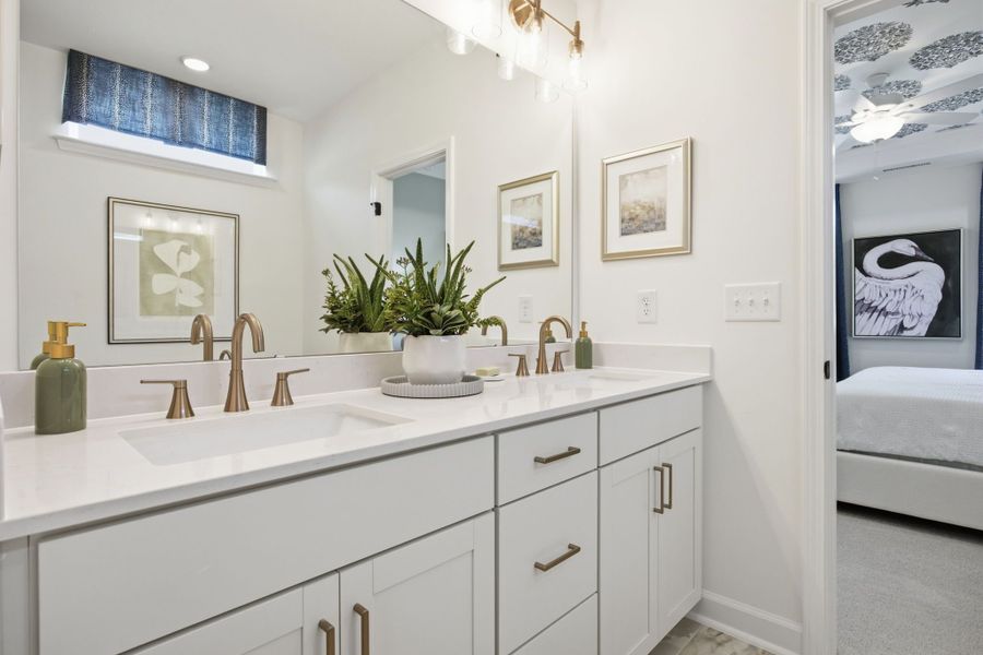 Representative furnished interior of a home built from the The Ashport K by Davidson Homes LLC in Montrose, Aberdeen (Image 13).